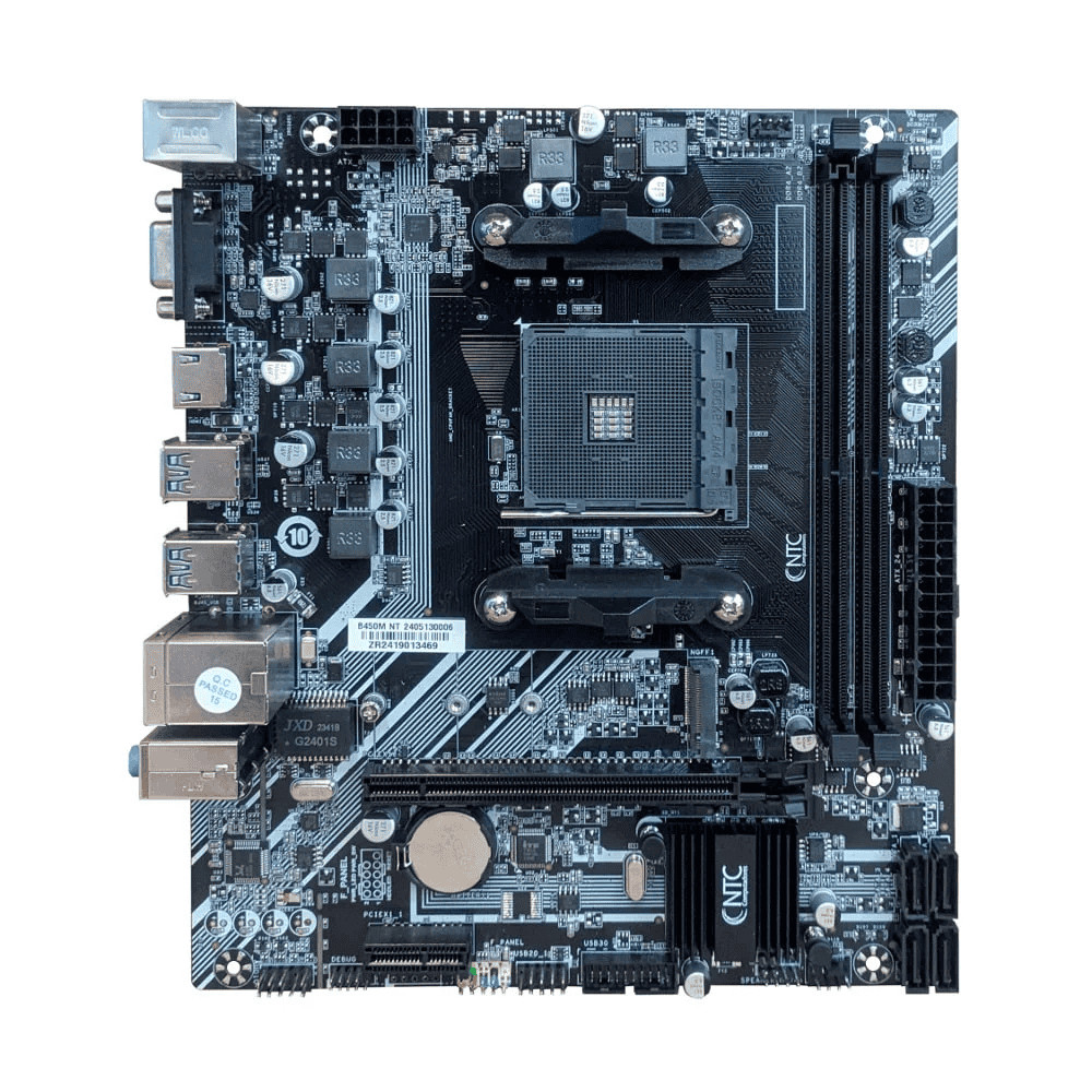 Placa Mae NTC B450M (AM4/2xDDR4/HDMI/VGA/M.2/USB 3.0/Micro-ATX) NTCBH006 NTC