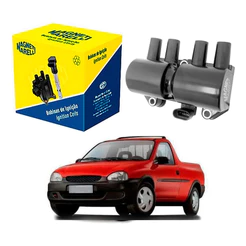 Bobina Ignição Corsa Pick-up 1.6 8v Mpfi 1997 A 2003