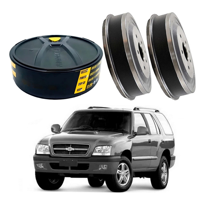 Tambor Freio Traseiro Fremax Gm Blazer 2.4 2001 A 2008