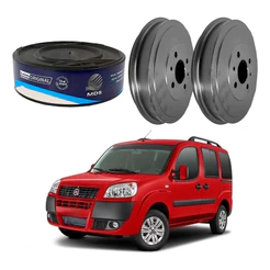 Tambor Freio Traseiro Fiat Doblo 1.8 2011 A 2019