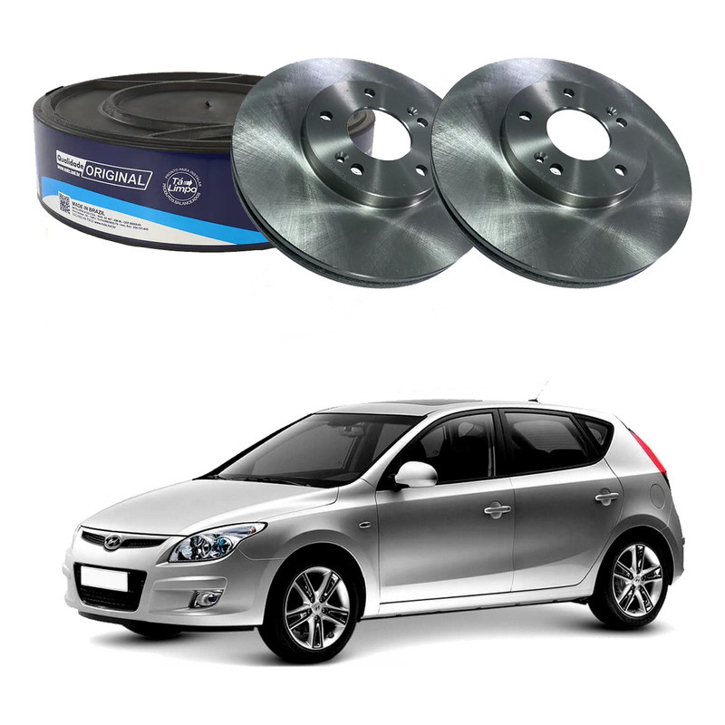 Par Disco Freio Dianteiro Mds I30 2.0 2009 A 2012