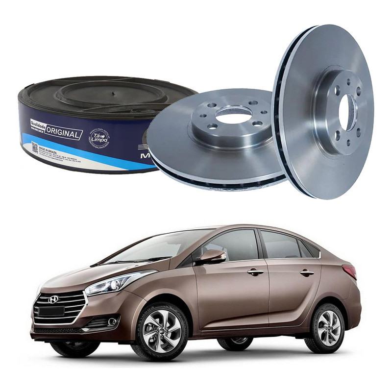 Disco Freio Dianteiro Hb20s 1.6 16v 2016 A 2019