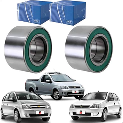 Par Rolamento Roda Dianteira Corsa Montana Meriva Skf...