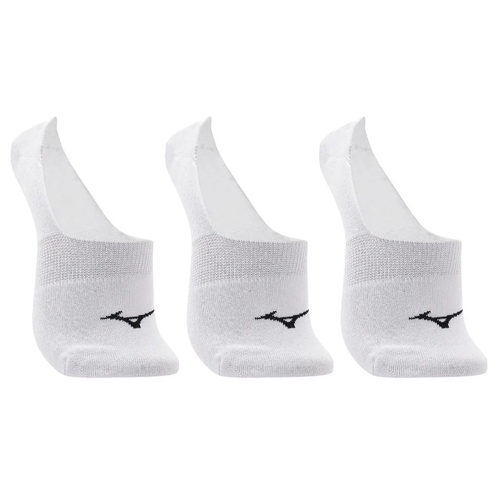 Meias Mizuno Trimiz Basic Cano Curto 3 pares Unissex em Oferta na Shopee