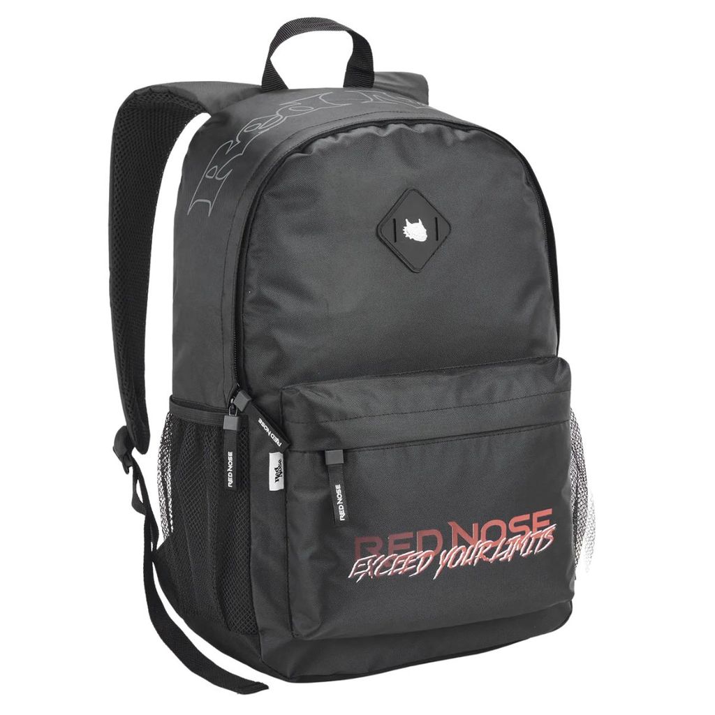 Mochila Costas Red Nose Masculina Casual Preta Escolar