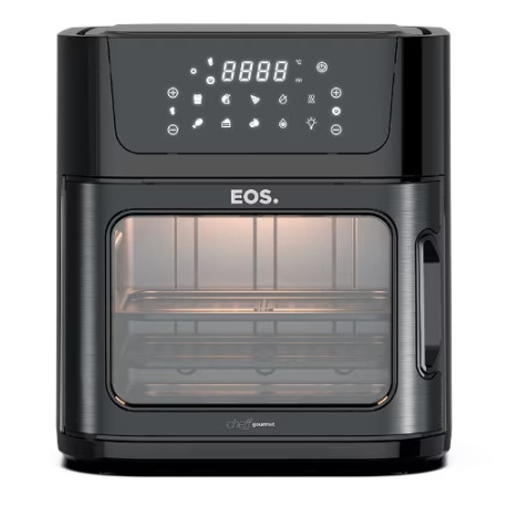 Air Fryer Oven EOS 15L Digital Inox All Black 110V EAF15IP