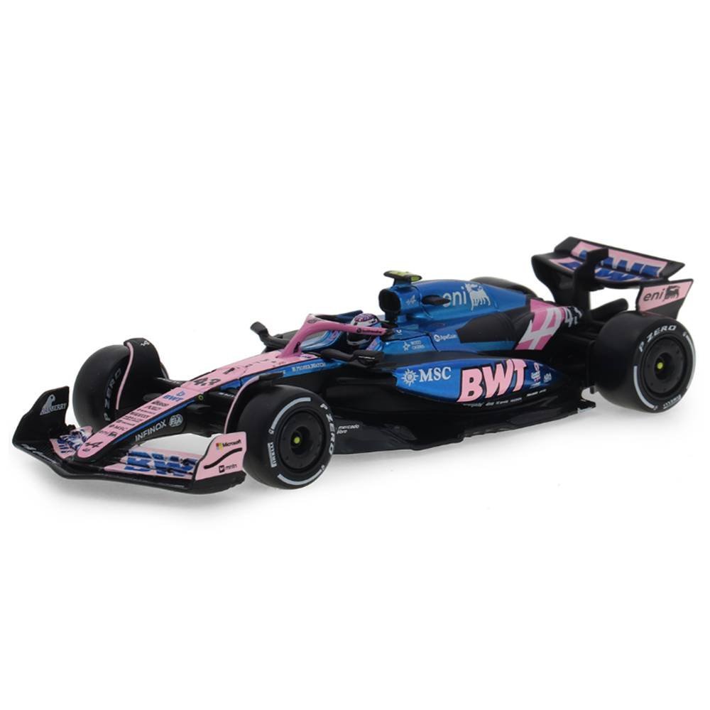 Miniatura Fórmula 1 Renaut Alpine A525 - #43 F. Colapinto - Team BWT - (2025) - 1:43 - Burago C/ Acrílico