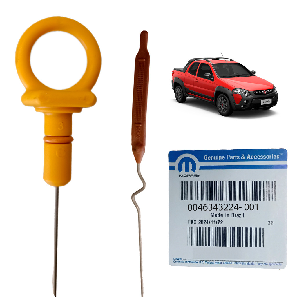 Vareta Nível Óleo Motor Original Fiat Strada 2013 a 2020 em Oferta na Shopee