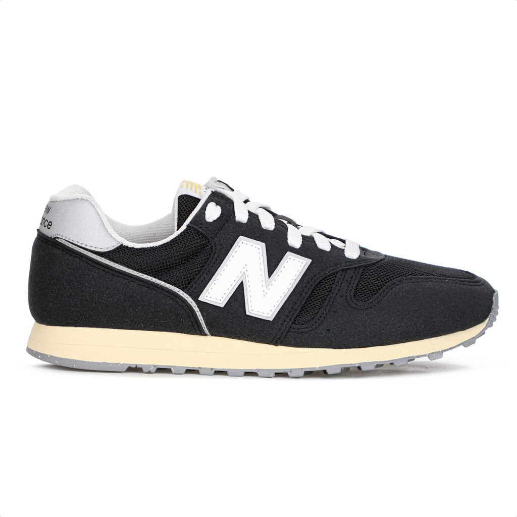 Tênis New Balance 373v2 Preto e Branco - Feminino em Oferta na Shopee