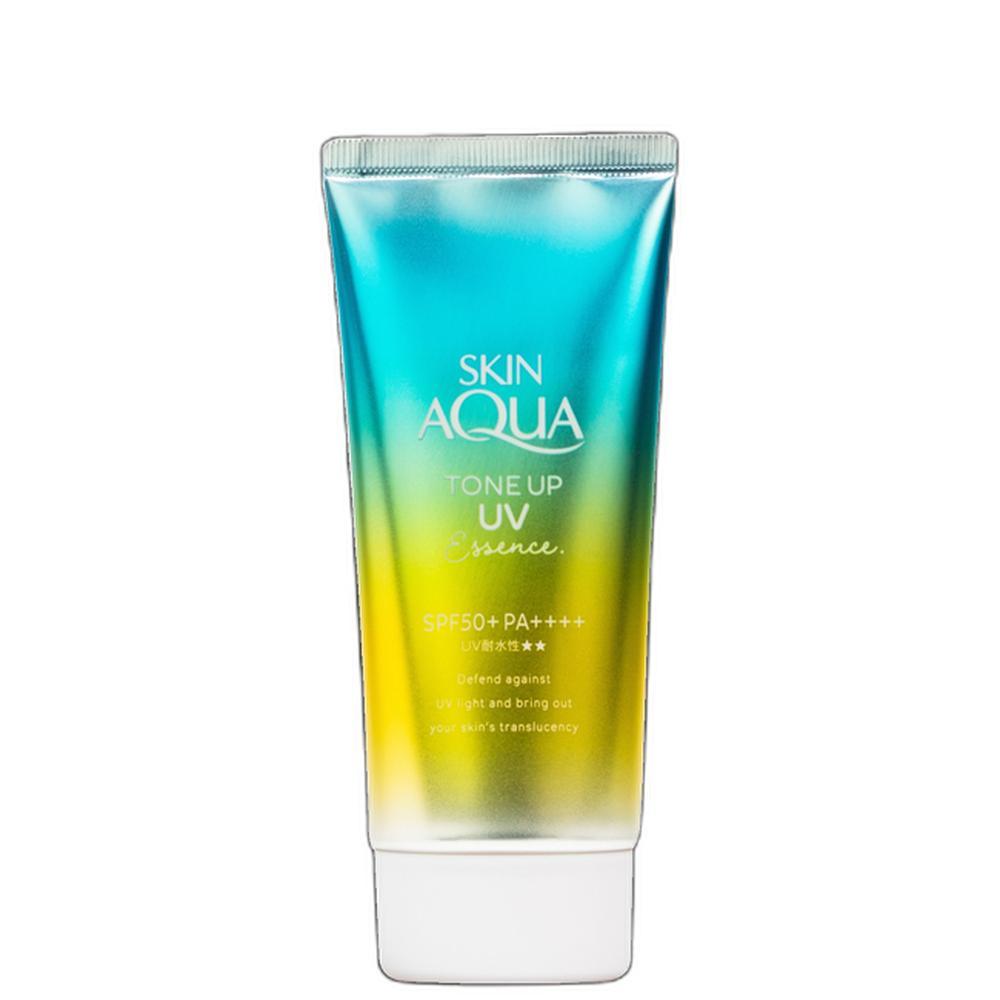Skin Aqua Tone Up UV Essence Mint Green FPS50 - Protetor Solar 80g em Oferta na Shopee