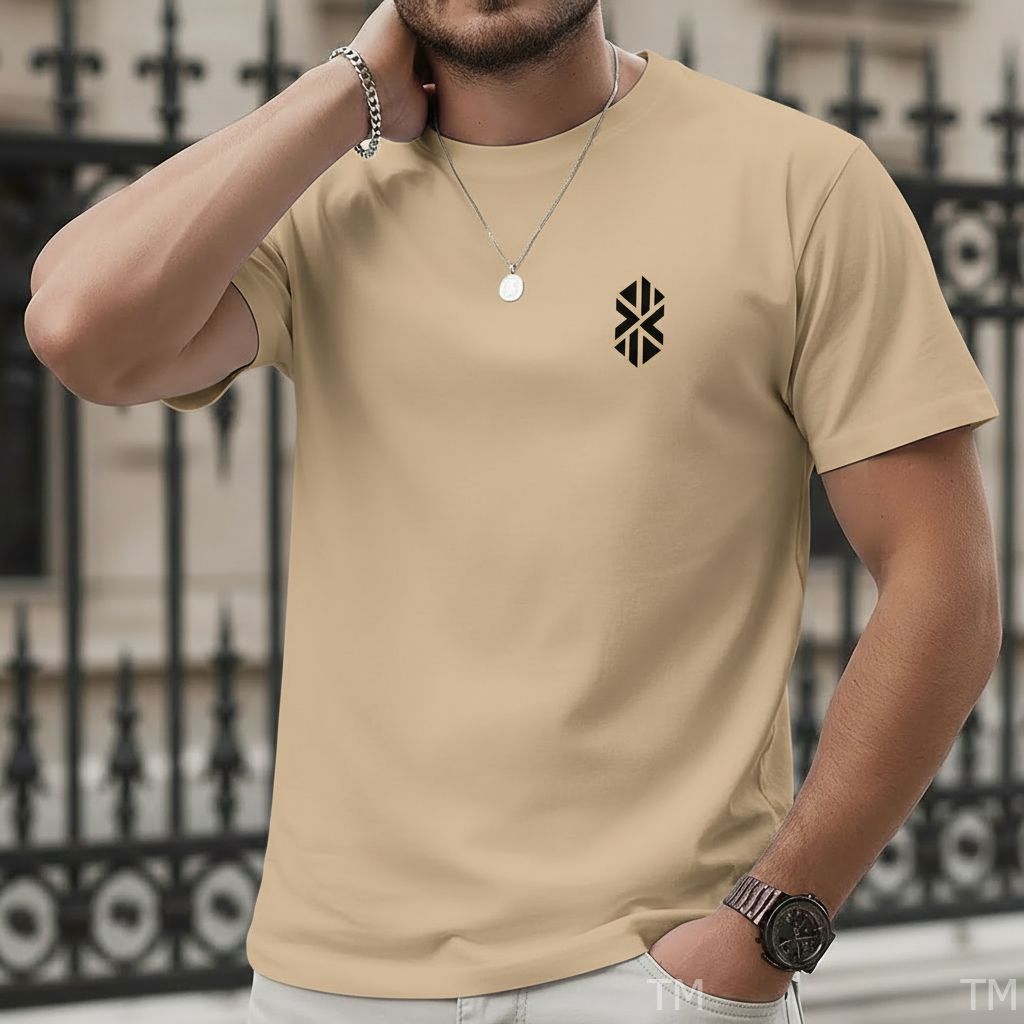 Camiseta Unissex Estilosa Masculina Estampada Tribal Pequeno Street Camisa 100% Algodão 30.1 Academia