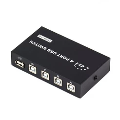 Chaveador Switch Hub USB para Impressora Scanner 4 Portas