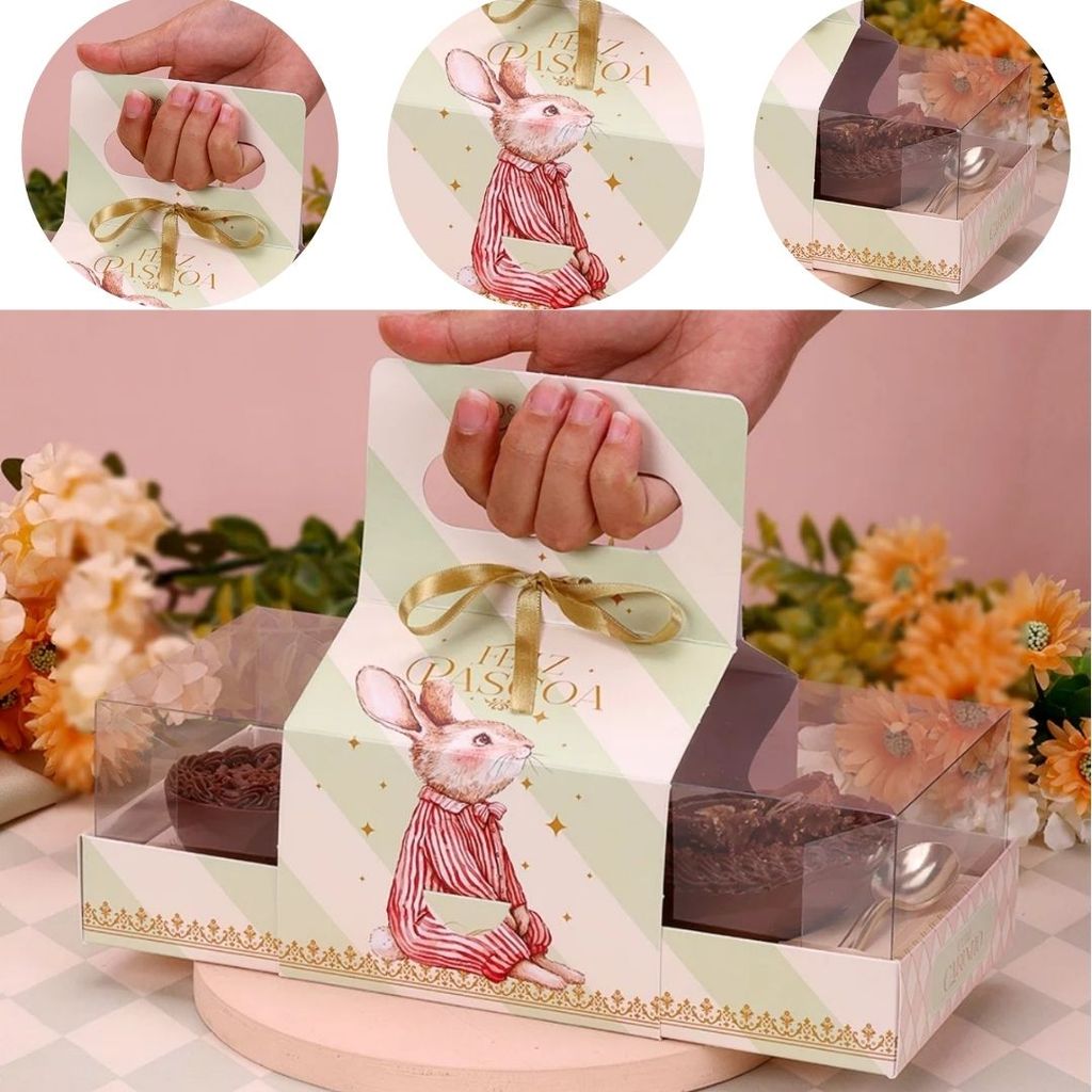 10 CAIXA PARA TRIO DE OVOS 100G RECORDAR 5512 ( PASCOA JANGO 2026 )