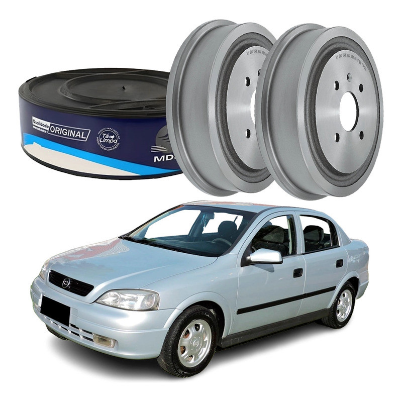 Tambor Freio Traseiro Astra Sedan 1.8 2.0 1998 A 2004