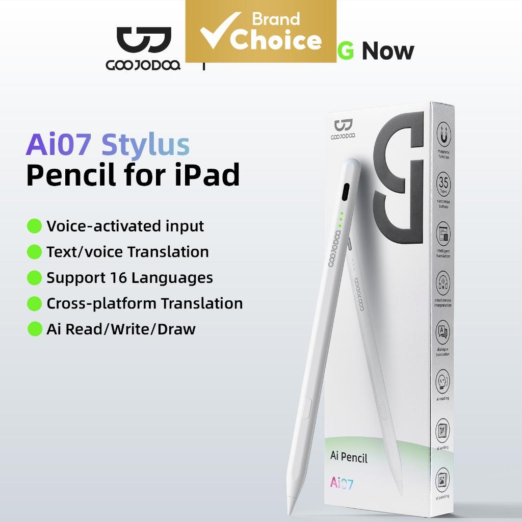  GOOJODOQ caneta Ai com tradução em tempo real de voz/texto, gravação de reuniões, app integrado DIY, 35 teclas de