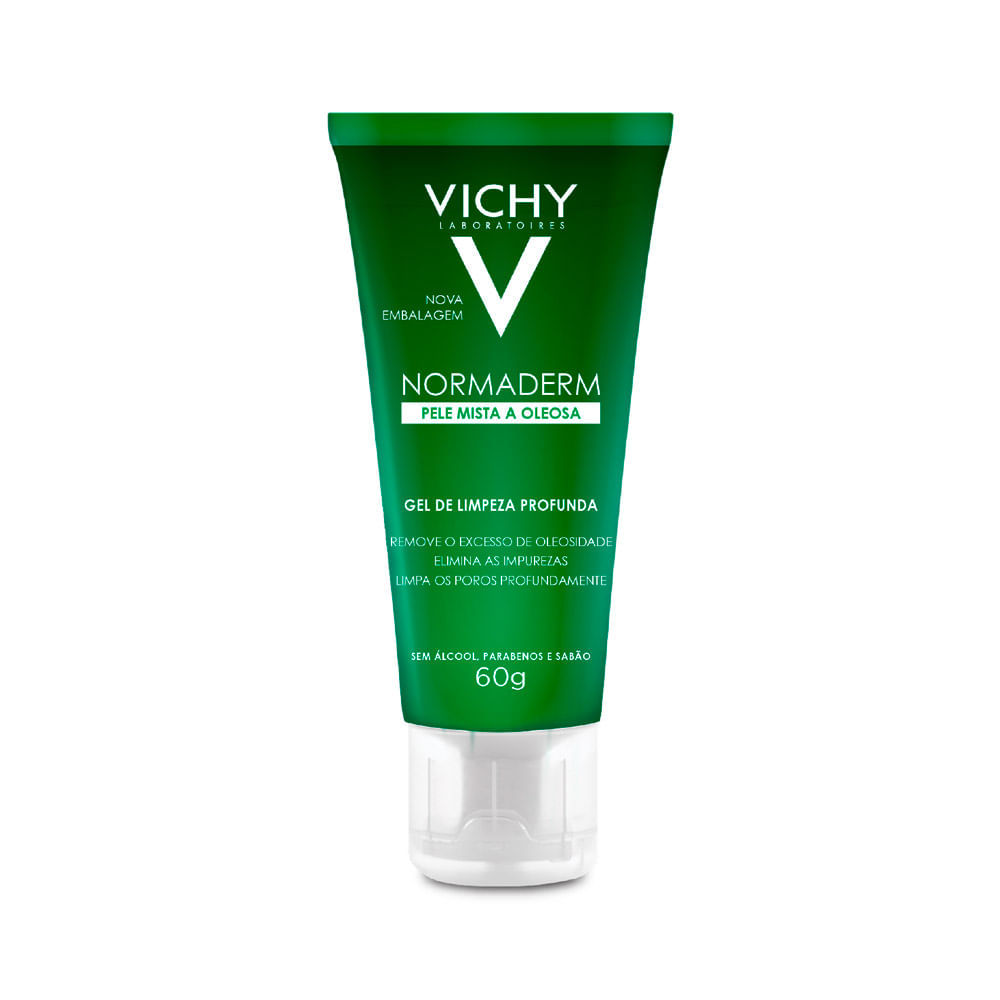 Normaderm Vichy Gel de Limpeza Profunda Facial 60g