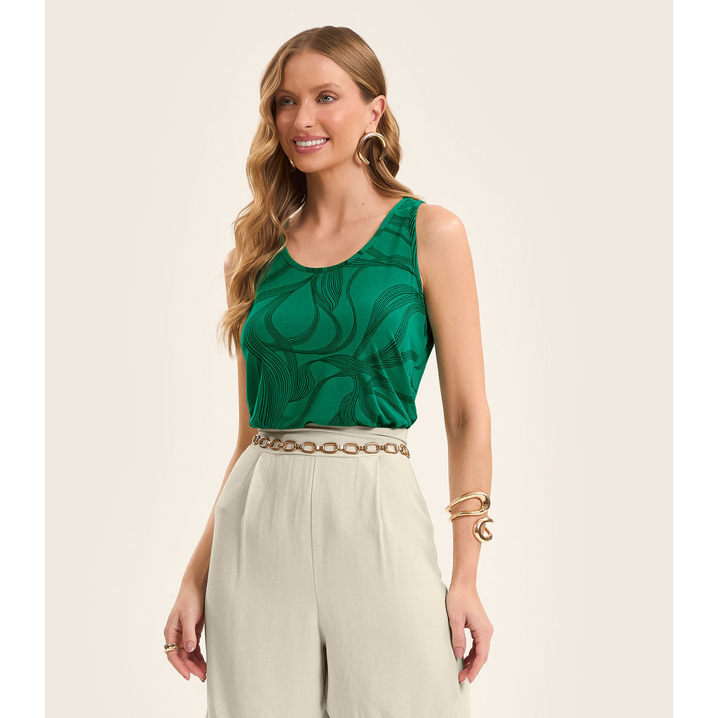 Regata Feminina Viscotorcion Rovitex Verde