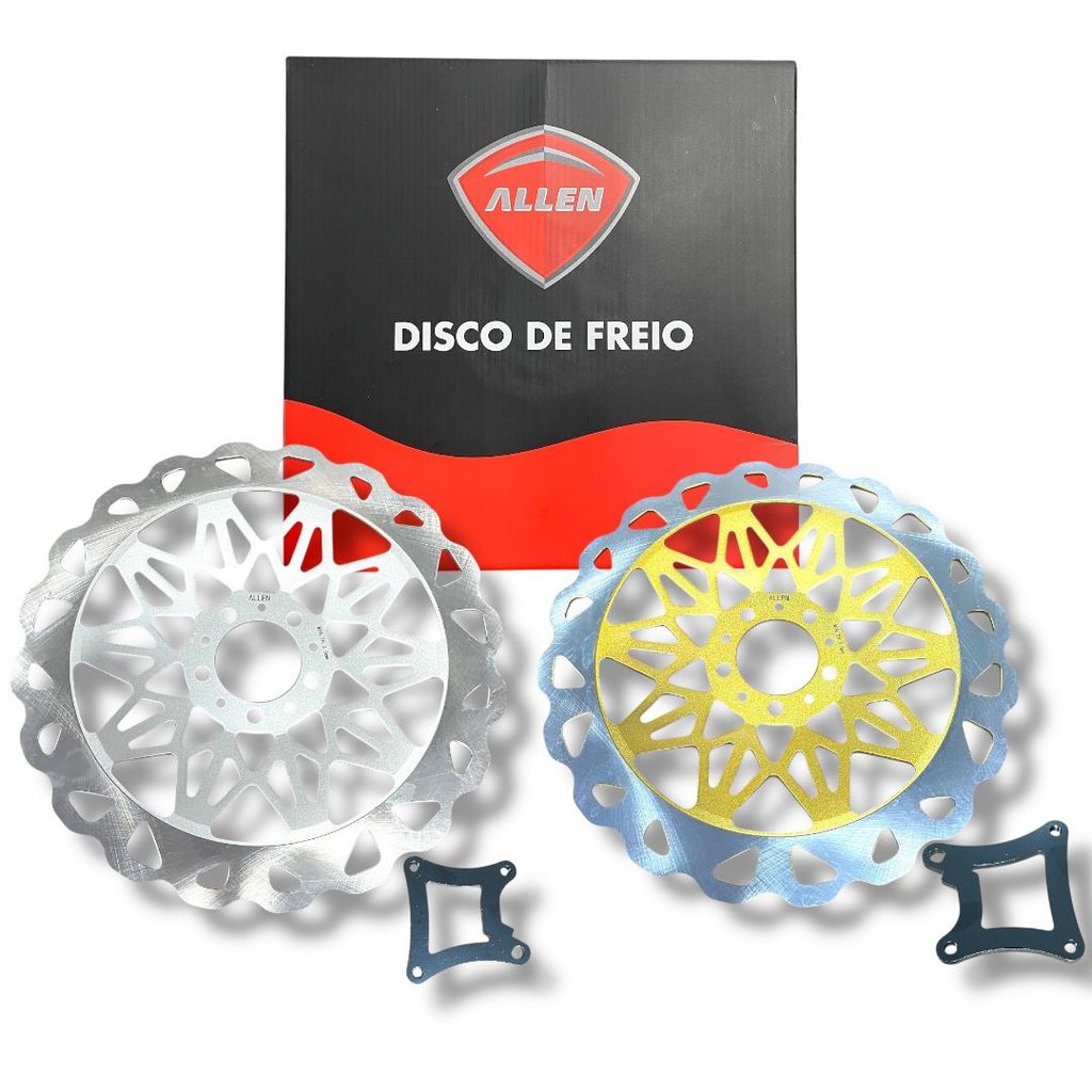 DISCO FREIO DIANTEIRO ESPOTIVO TITAN/FAN 150 09-15 320MM - ALLEN
