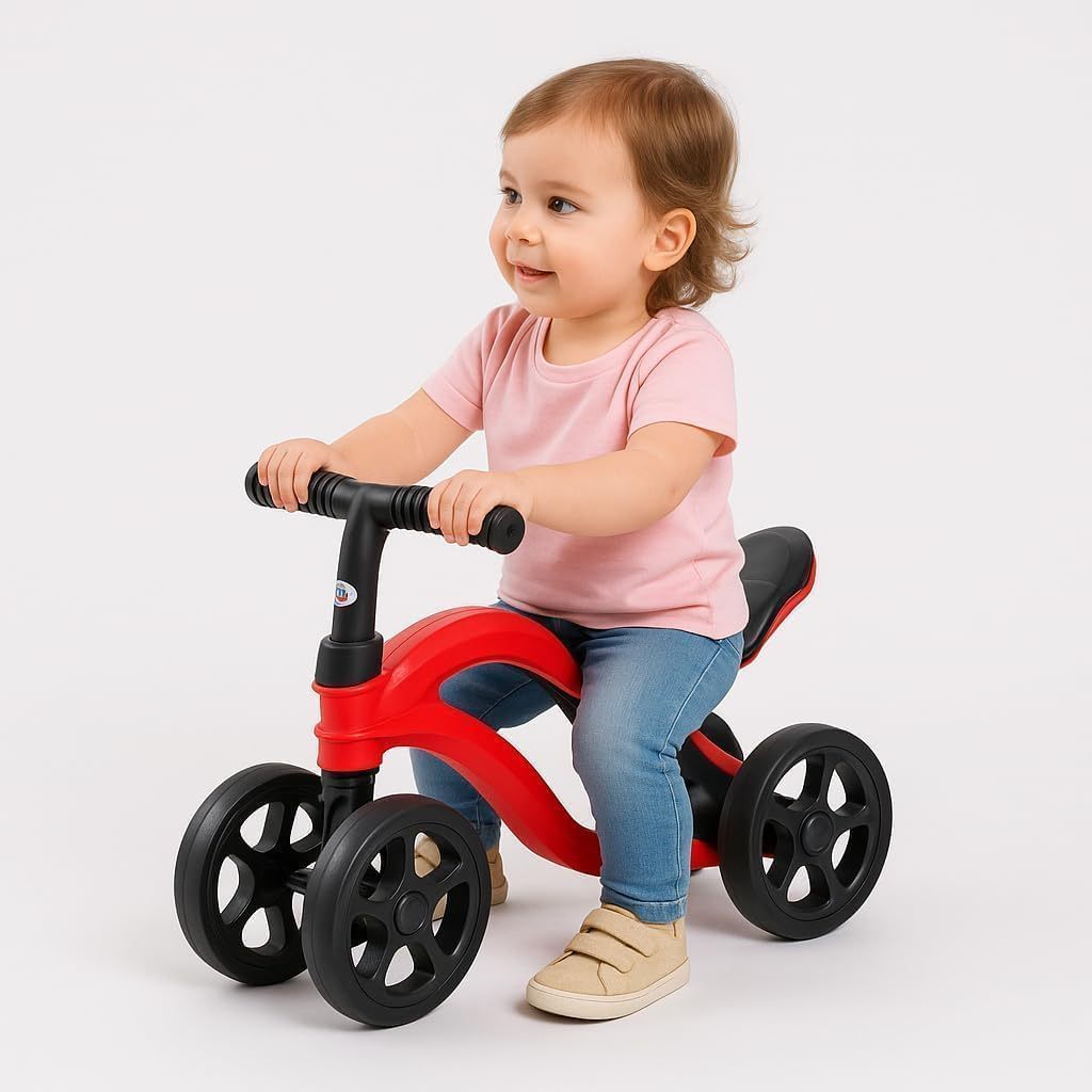 Bicicleta Equilíbrio Infantil Sem Pedal Futurista Andador Passeio Bebê 1 ano Coordenação Motora