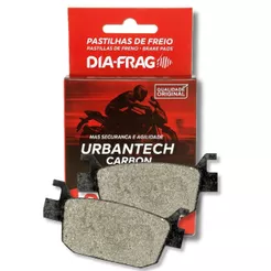 Pastilha de Freio Traseira Pcx 150 Abs / Pcx 160 Abs / Adv 150 / Adv 160 Diafrag