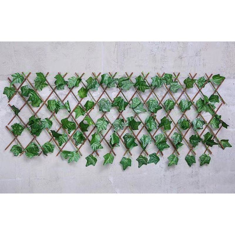 Treliça Grade Cerca Painel com Hera Decoração 70x2.7m - FL-608