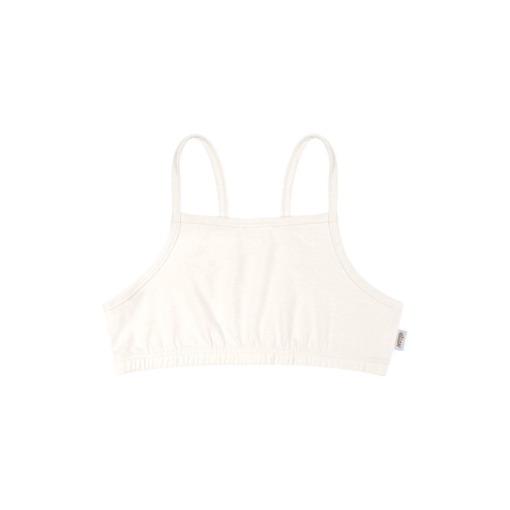 Top Infantil Menina em Cotton Básico Elian Bege em Oferta na Shopee