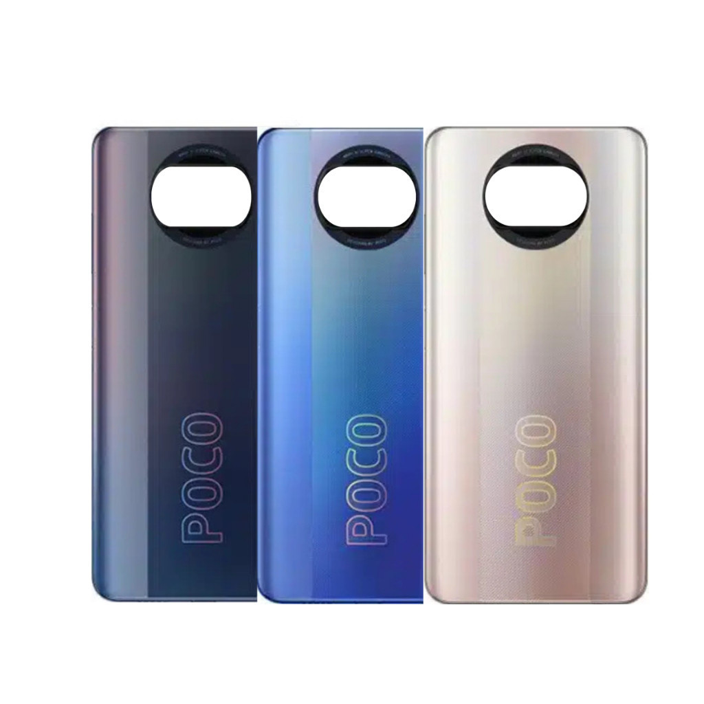 Tampa Traseira (ORIGINAL) Para Xiaomi Poco X3 e Poco X3 Pro - Alta Qualidade