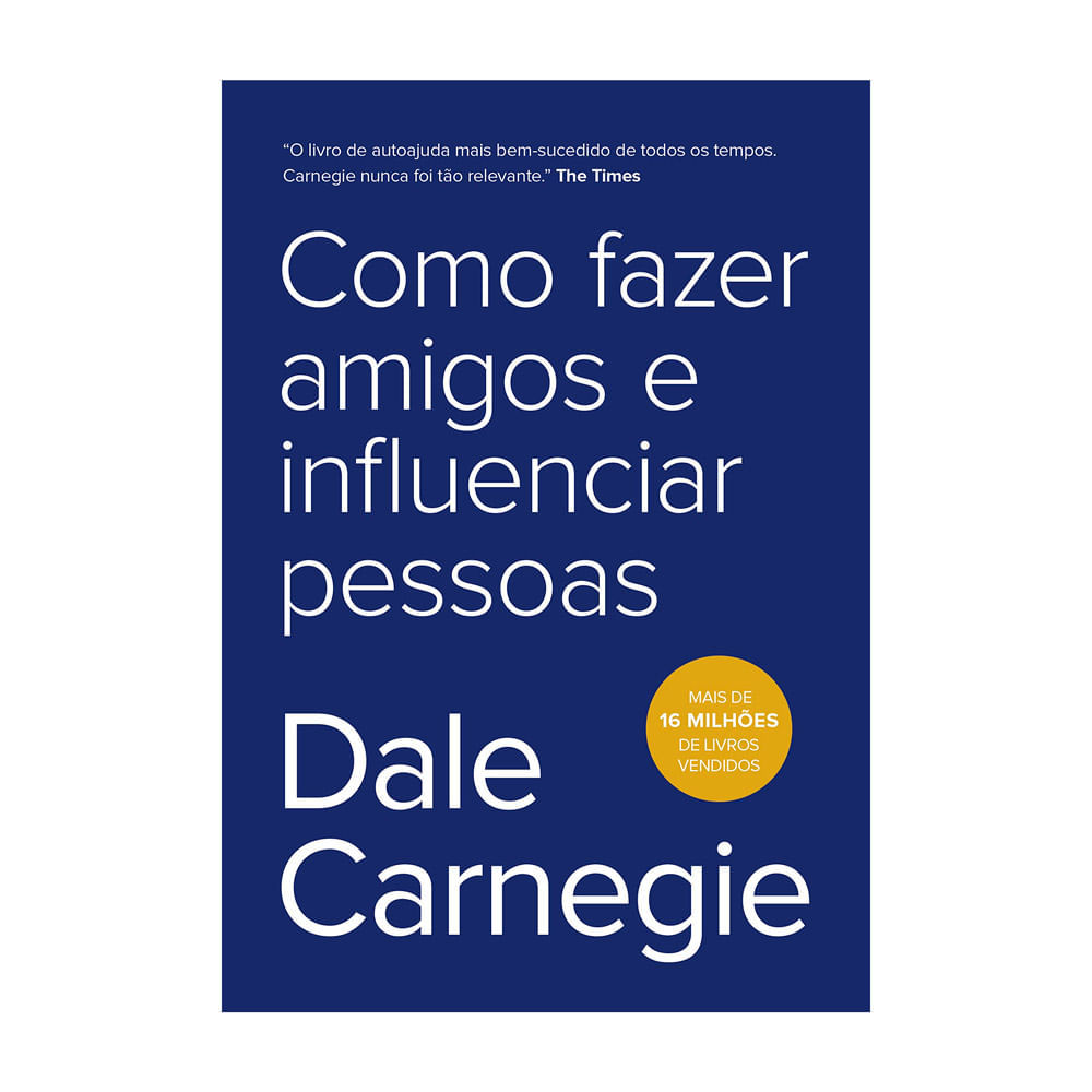 Livro Como Fazer Amigos e Influenciar Pessoas em Oferta na Shopee