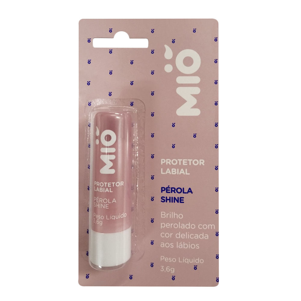 Protetor Labial Mió Pérola Shine 3,6g em Oferta na Shopee