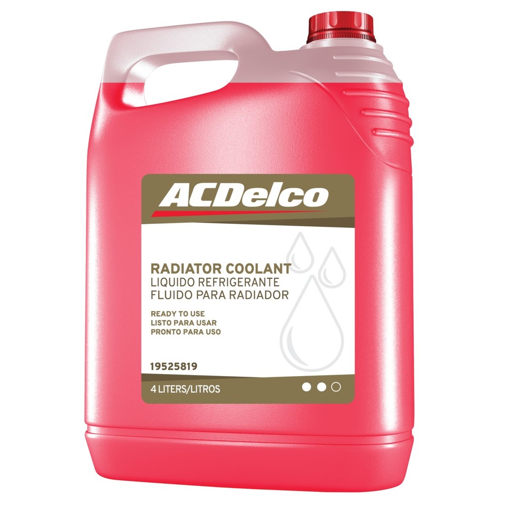 Aditivo radiador rosa 4L pronto para uso Original ACDelco 19525819 em Oferta na Shopee