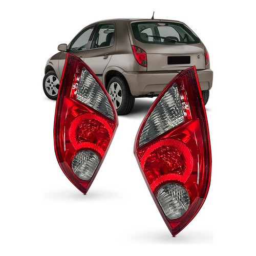 Lanterna Traseira Chevrolet Celta 06 07 08 09 2010 A 2014 Fume Lado Esquerdo Motorista