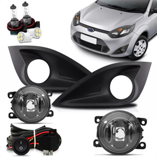 Kit Farol De Milha Neblina Ford Fiesta Rocam 2011 2012 2013 2014 em Oferta na Shopee