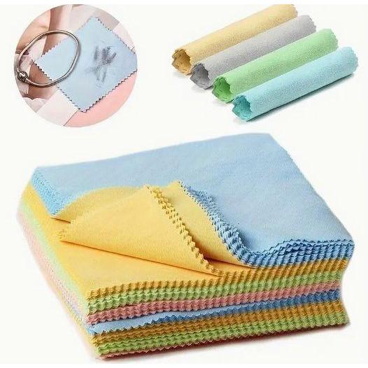 Kit 100pcs Panos de Limpeza de Microfibra para Óculos, Lentes de Câmera  Telas de Smartphones  - Clean Up