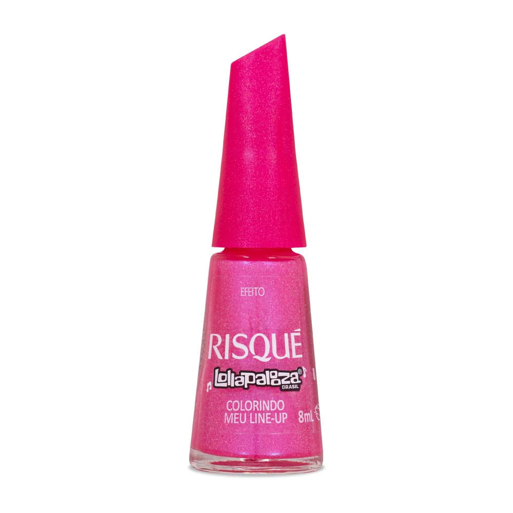 Esmalte Risque Lollapalooza Brasil Efeito Colorindo Meu Line-Up 8ml em Oferta na Shopee