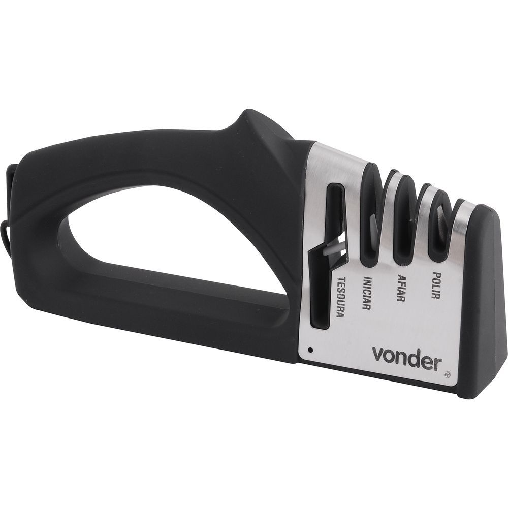 Afiador de Facas e Tesouras Vonder Com Videa e Cerâmica em Oferta na Shopee