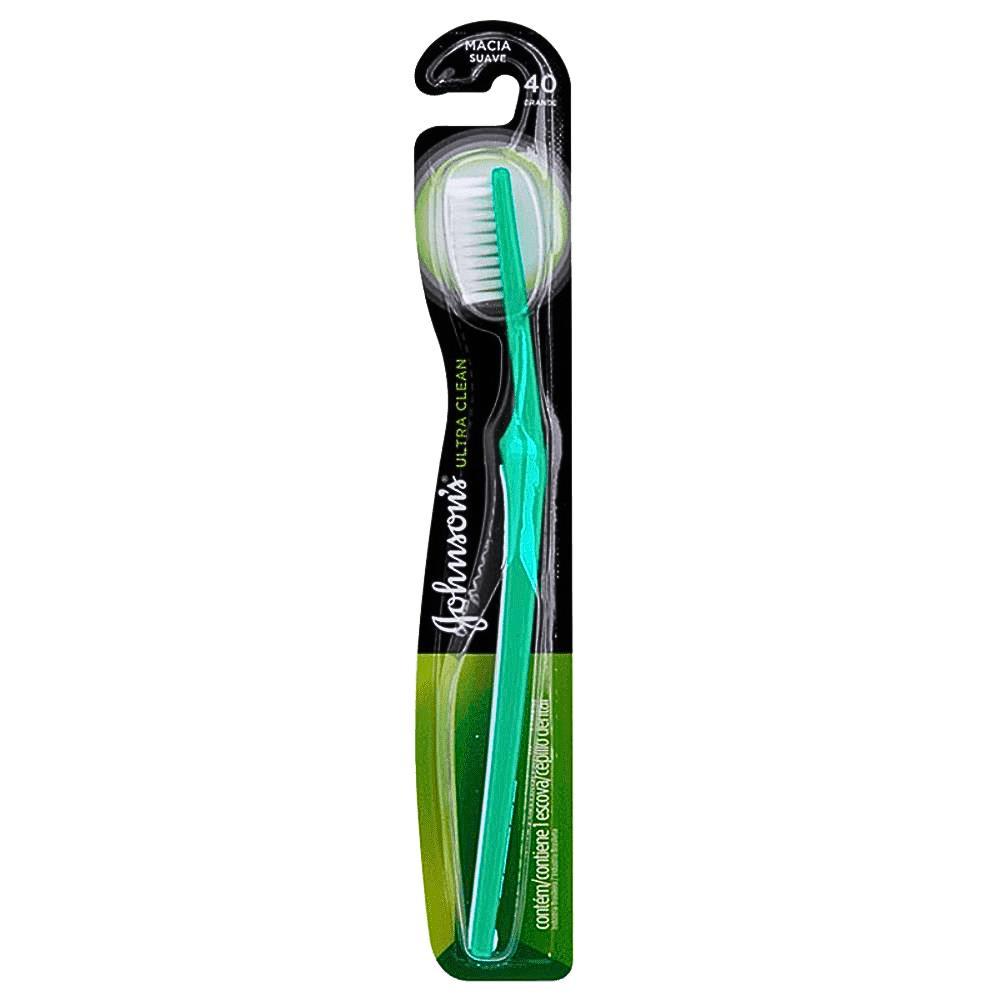 JOHNSON'S ESCOVA DENTAL REACH  ULTRA CLEAN 40 MACIA COM 1 UNIDADE em Oferta na Shopee