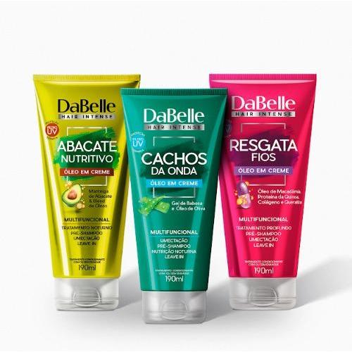 Dabelle Trio Óleo em Creme 3 Produtos - Super Kit em Oferta na Shopee