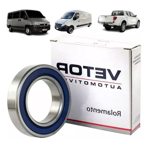 Rolamento Suporte Semi Eixo Ducato Master L200 Triton Boxer