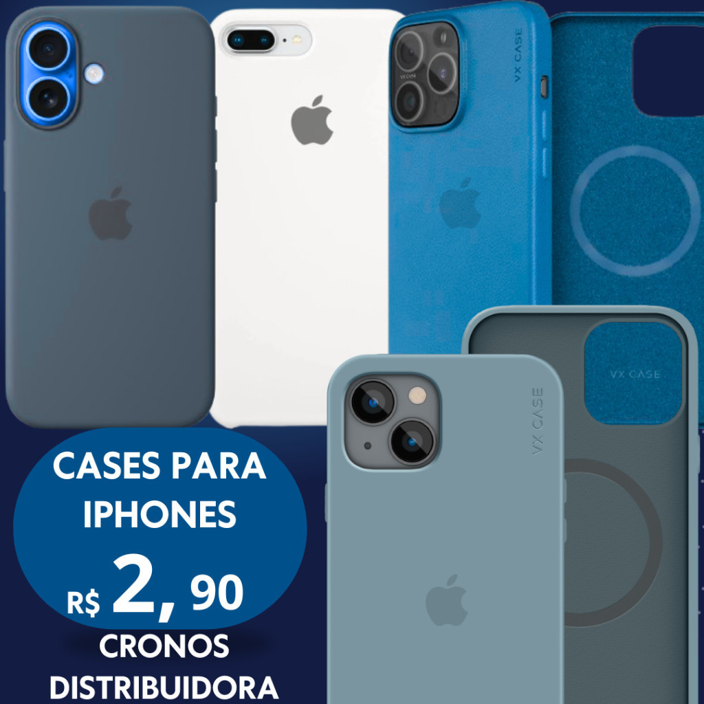 Kit IPHONES 100 Capinhas Cases 7 Plus ao 14 Pro Max em Atacado Revenda - Qualidade Peças & Capas -QUALIDADE ALTA