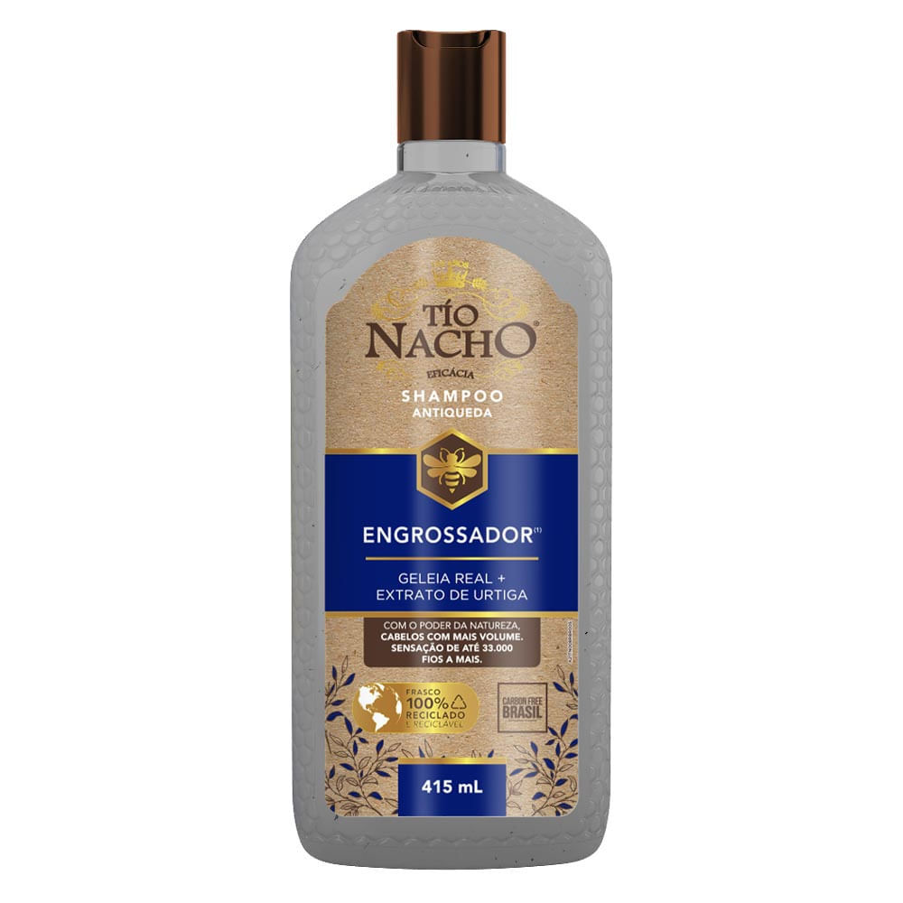 Shampoo Tio Nacho Engrossador 415ml em Oferta na Shopee
