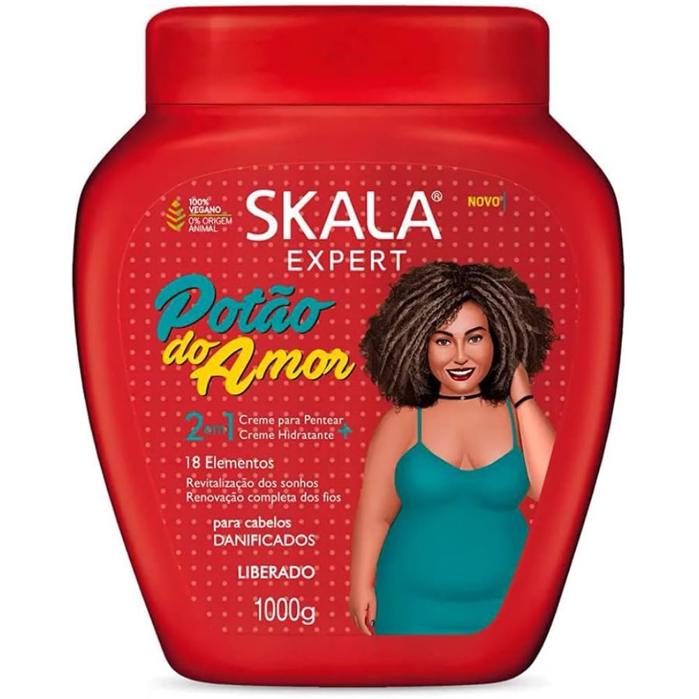 Creme de Tratamento Skala Expert Potão do Amor 2 em1 1Kg em Oferta na Shopee