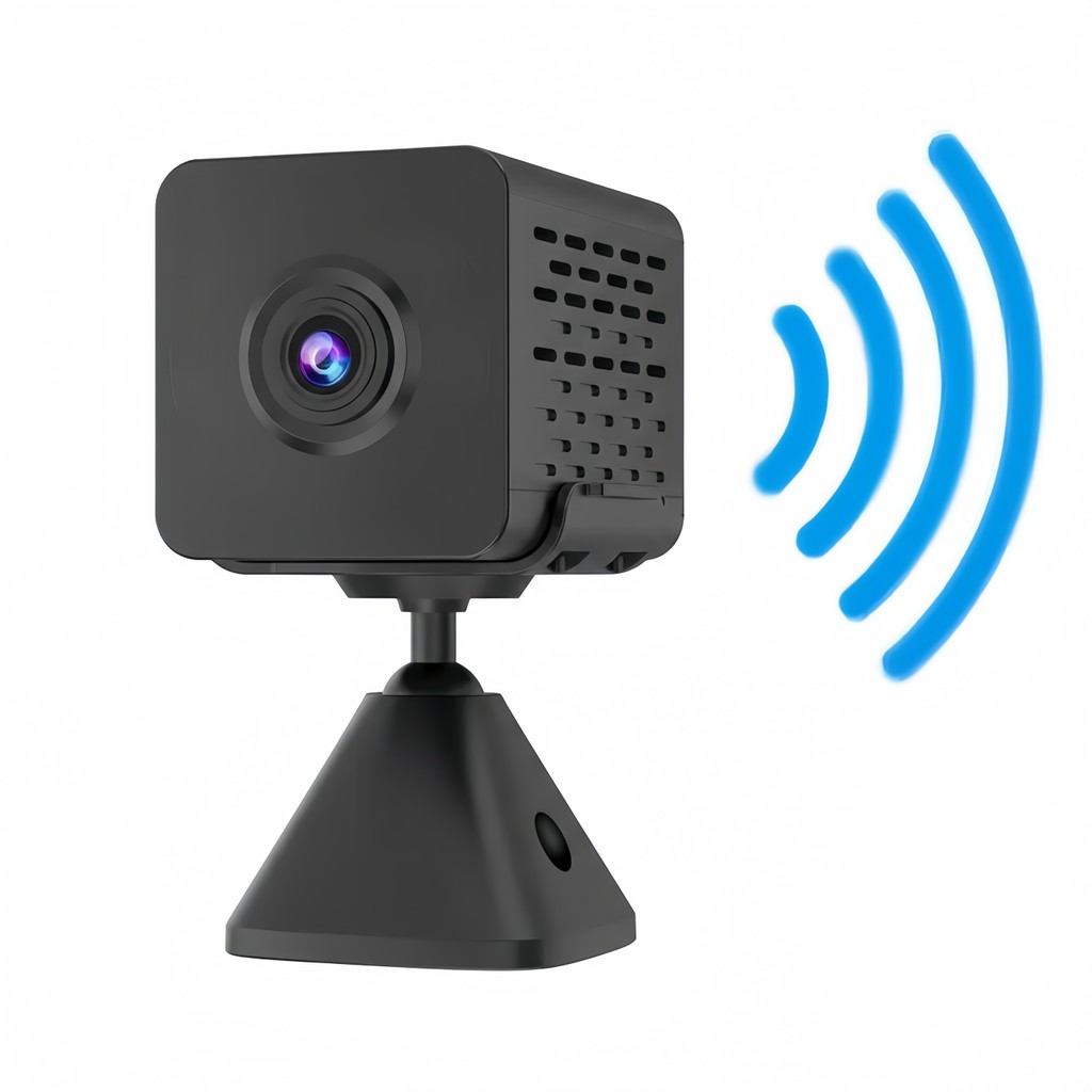 Câmera Espiã WiFi Mini HD 1080P Sem Fio com Bateria Visão Noturna Monitoramento Remoto por App