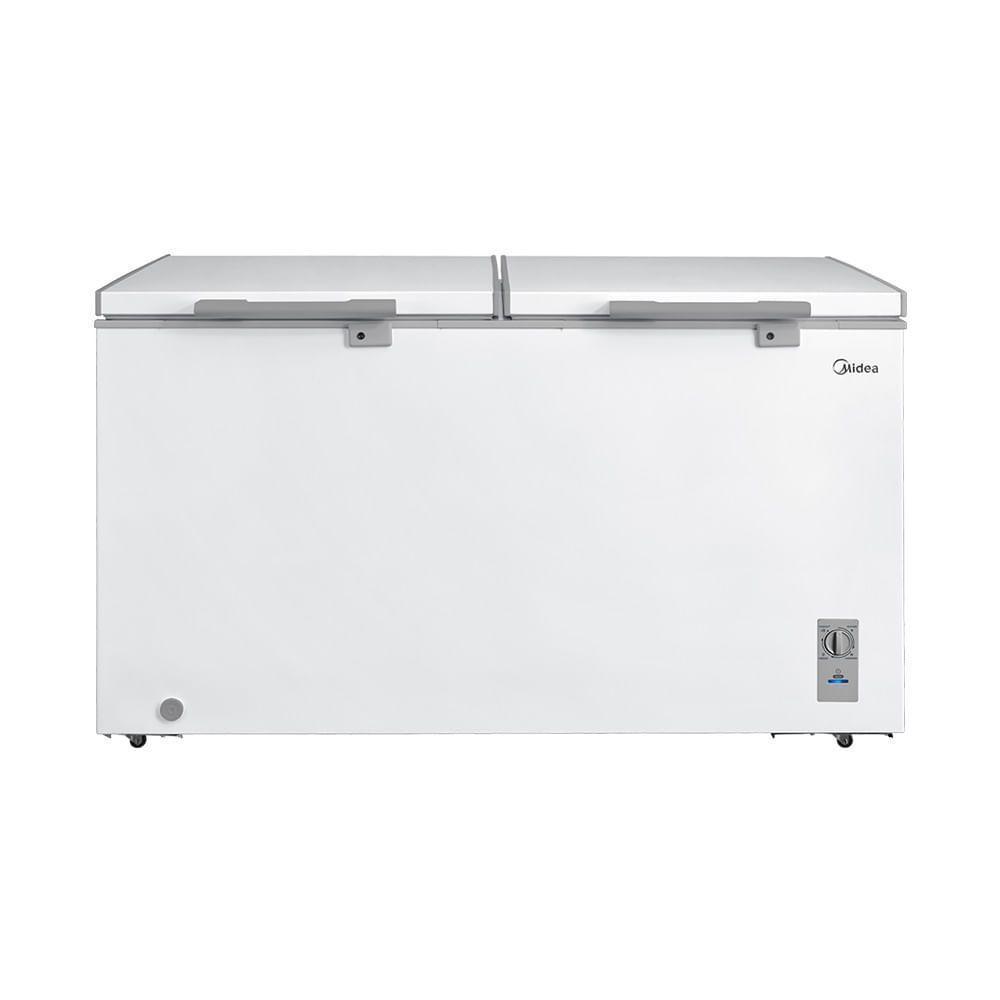 Freezer Horizontal 2 Portas 418L Inverter Branco Midea MDRC564FZD013 Bivolt em Oferta na Shopee