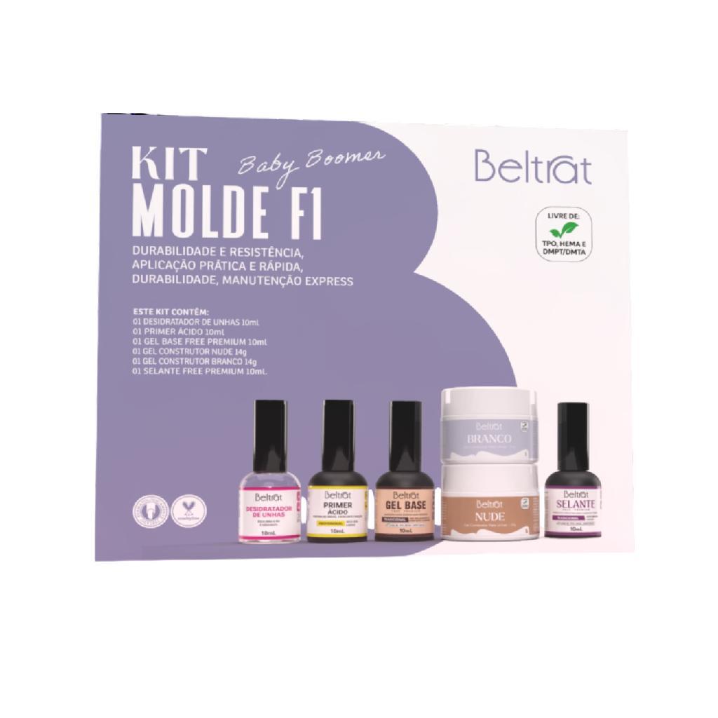 Kit Molde F1 Baby Boomer Gel + Preparadores - Beltrat