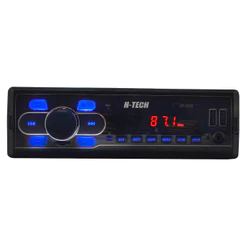 Som Automotivo Bluetooth H-Tech HT-1023 MP3 Player Rádio Fm Usb Controle Remoto SD Card