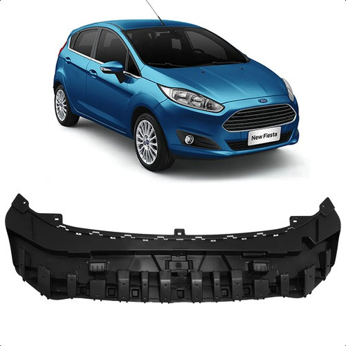 Defletor Dianteiro New Fiesta 2013 2014 2015 2016 A 2019