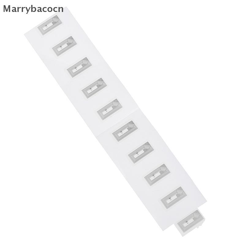 [MAR] 100 Unidades NFC Chip NTAG213 Stier Wet Inlay 2 * 1 Cm 13.56 Mhz RFID Etiqueta De NTAG213 COD