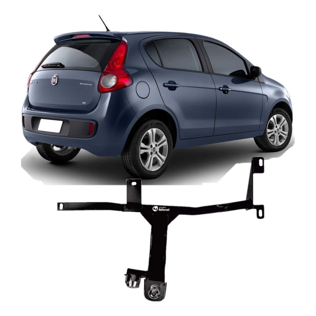 Engate Reboque Fiat Novo Palio 2012 2013 2014 2015 2016 2017 2018 500 Kg