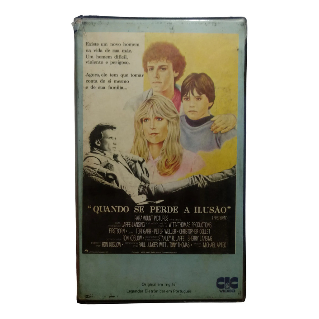 Vhs Quando Se Perde A Ilusão - Teri Garr - Peter Weller