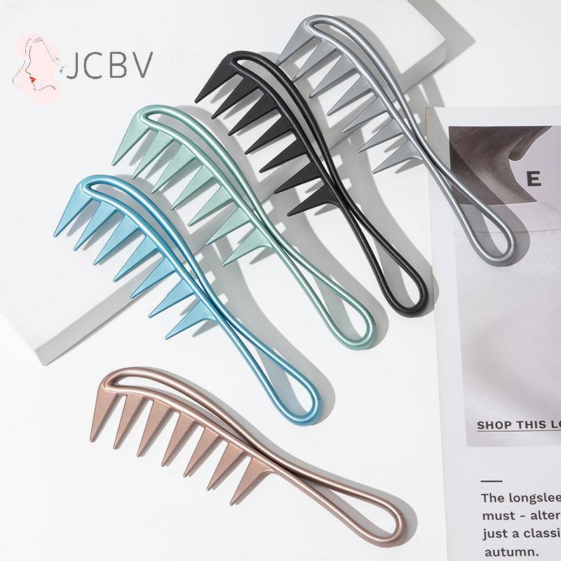 [JCBV] Salão De Cabeleireiro Grande Dente Largo Alisamento Cabeça De Óleo Doméstico Masculino Ba Hollowb Ferramentas De 